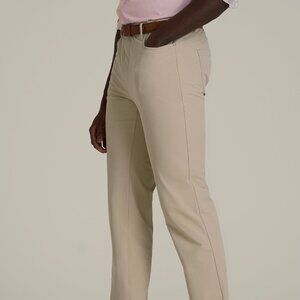 American Tall Traveler Pant 2.0 for Tall Men in Light Khaki Size 2828 / 36 / Lig